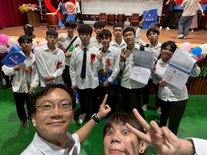 114級機械科畢業典禮剪影圖片